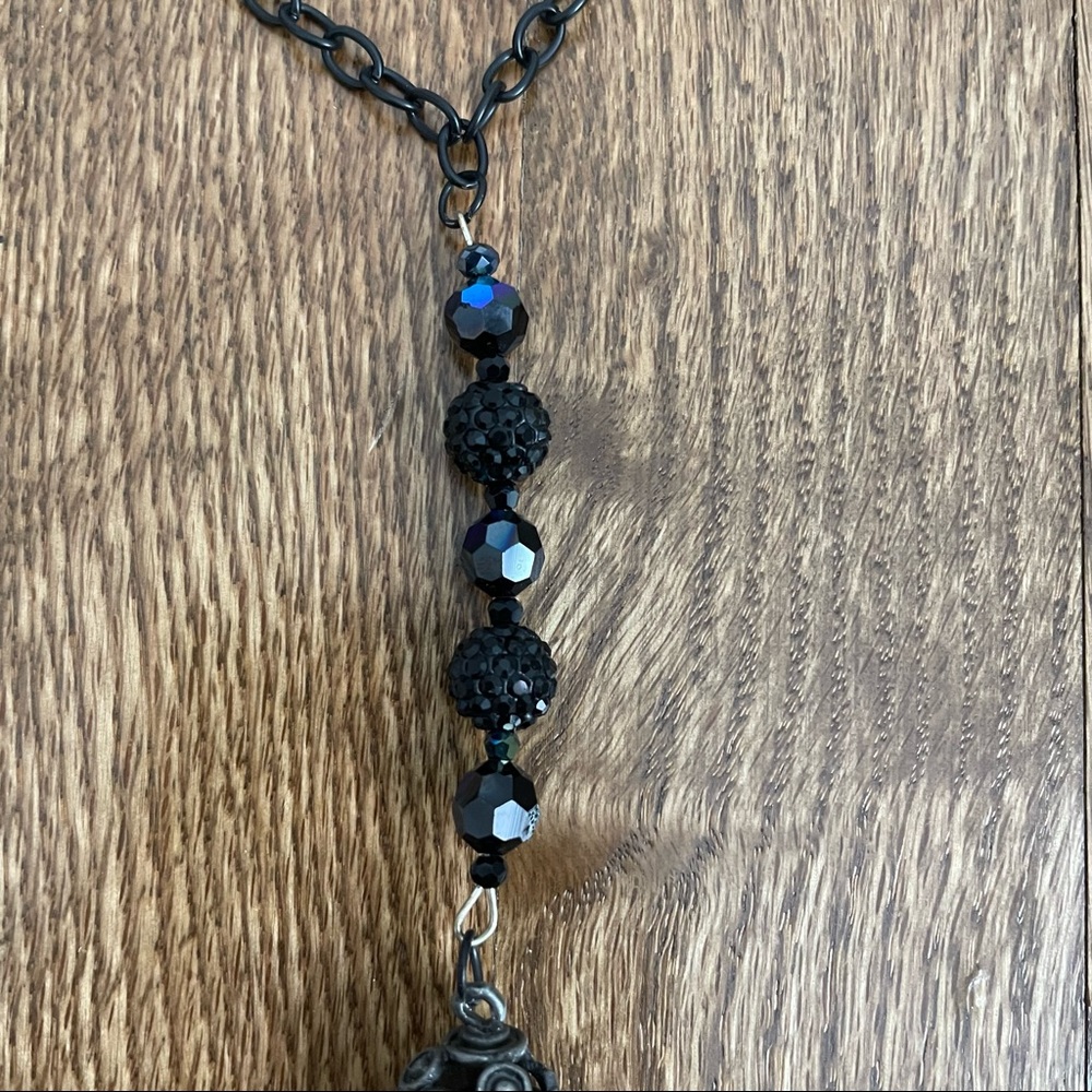 Gemstone Point Crystal Necklace - Picture 10 of 14
